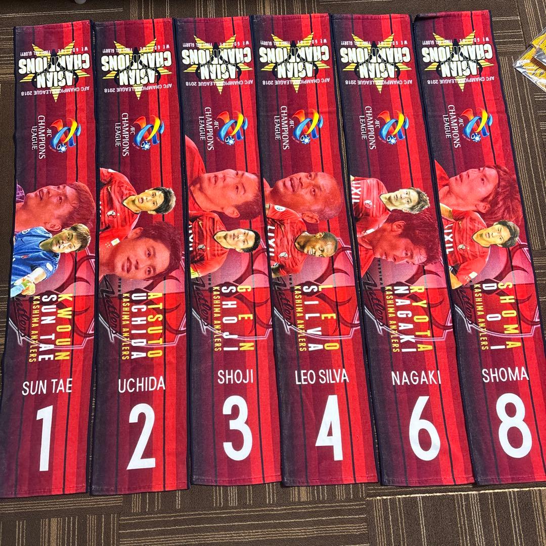 鹿島アントラーズ　ACL 2018 優勝記念グッズ