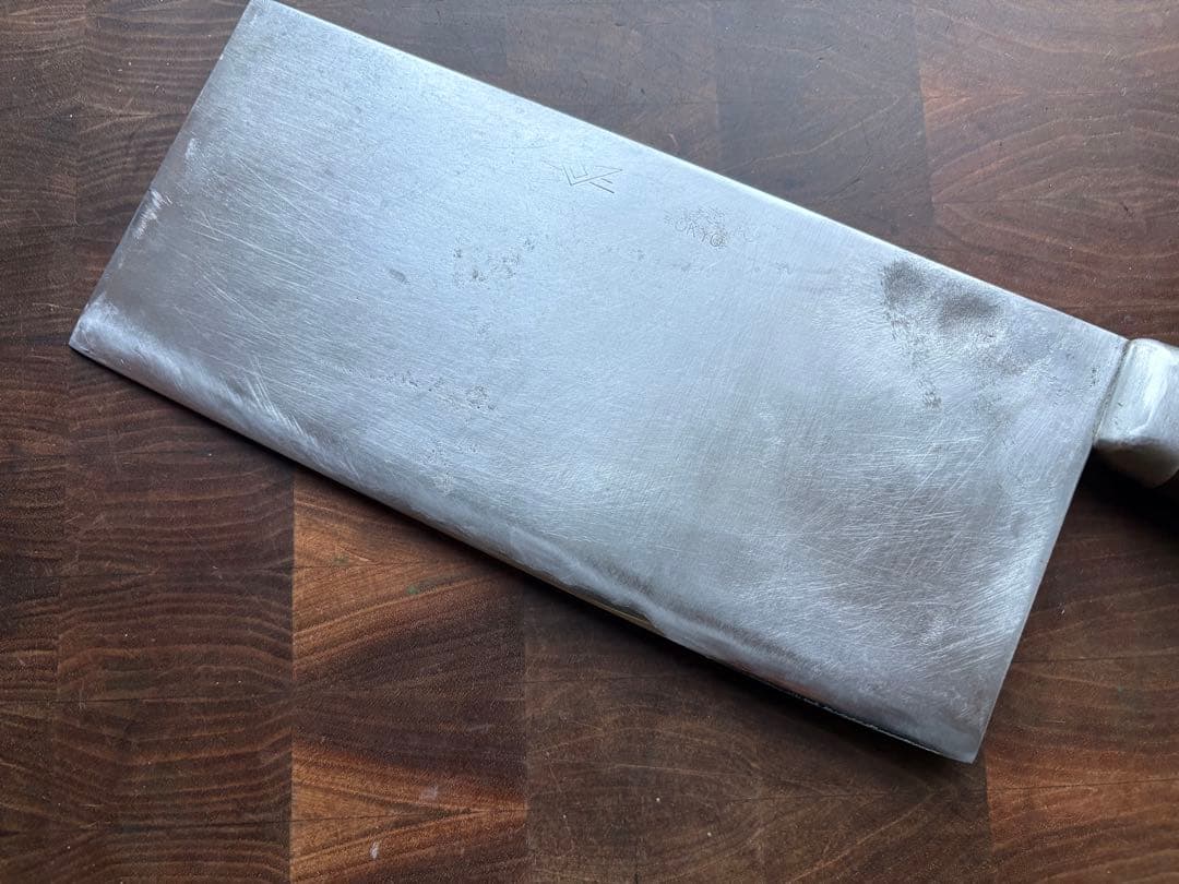 東京　杉本　中華包丁　6号　220mm 包丁　本職　研ぎ済　白鋼