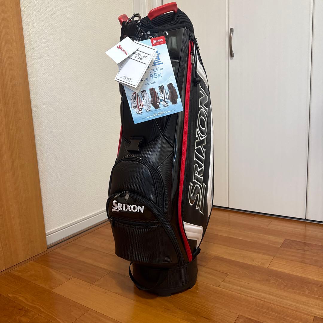 Srixon 軽量キャディバッグ ブラック/ホワイト