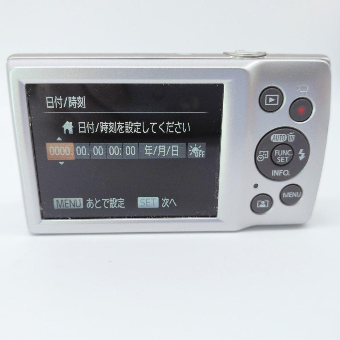 【美品】Canon IXY 200 シルバー コンパクト バッテリー 充電器付き