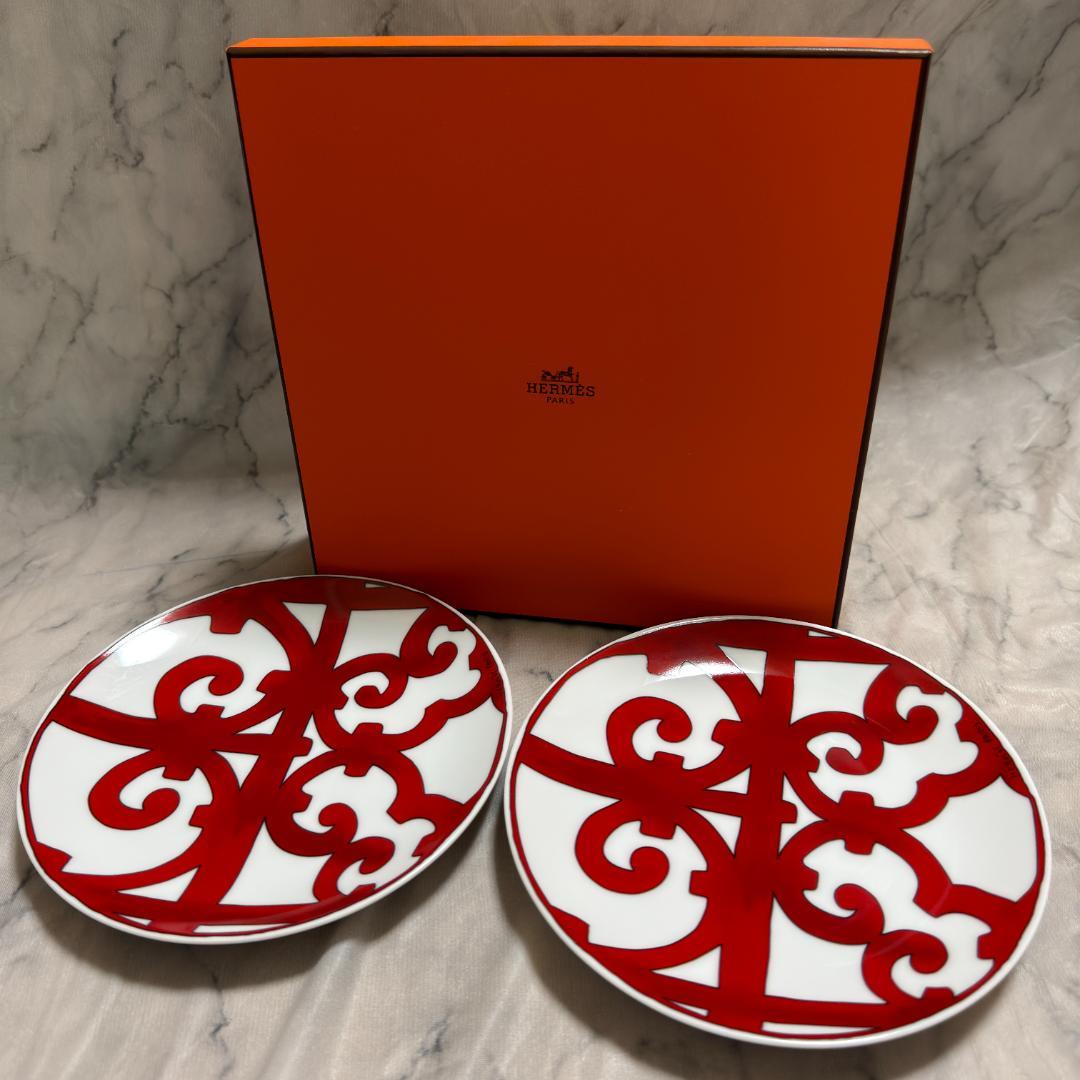 未使用・エルメス ガダルキヴィール パンプレートNo1 ２枚セット