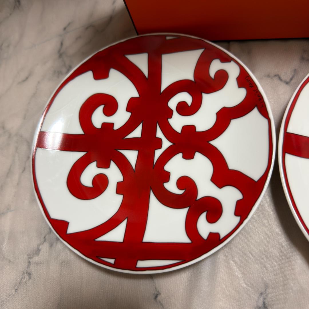 未使用・エルメス ガダルキヴィール パンプレートNo1 ２枚セット