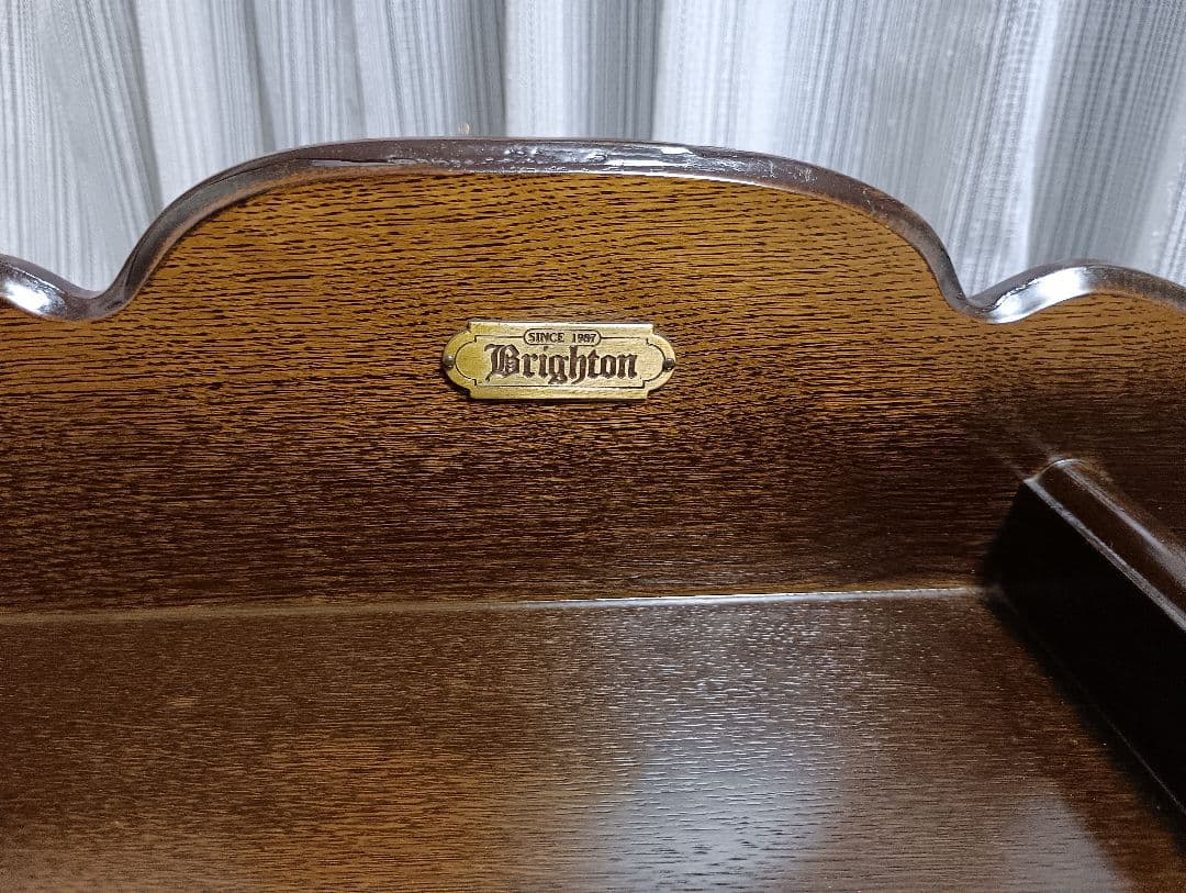 最終　ブライトン　デスクミラードレッサーアクセサリー収納　ライティングビューロー