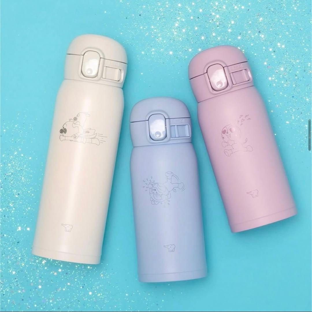 【新品未使用】コキンちゃん　ブルー　水筒　ステンレスマグ　保温　保冷　象印