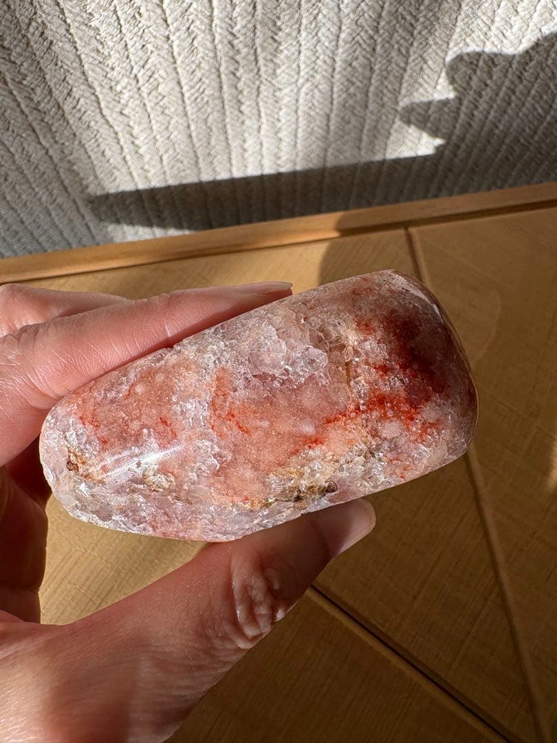 ピンクアメジスト　ハート