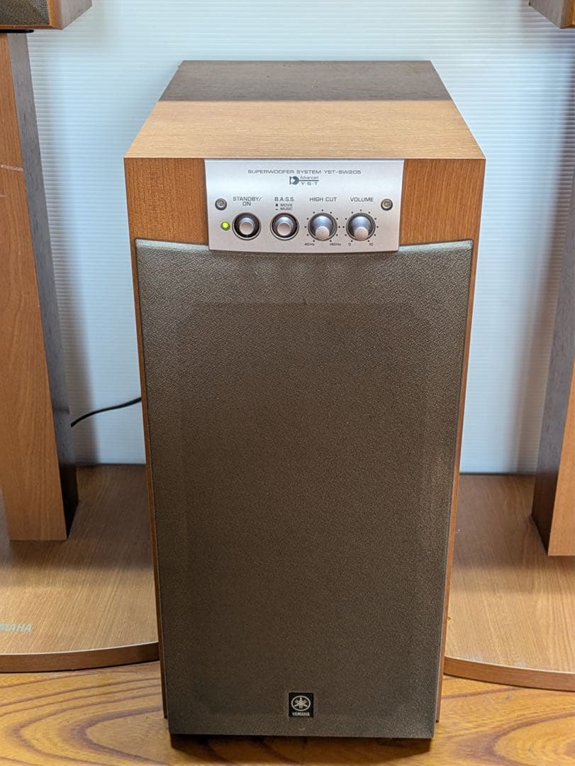 YAMAHA AVアンプ YST-SW205スピーカー 動作確認済み