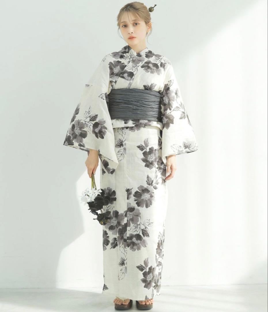 【新品未使用】　DITA 京の水墨画 ⭐︎浴衣5点セット⭐︎