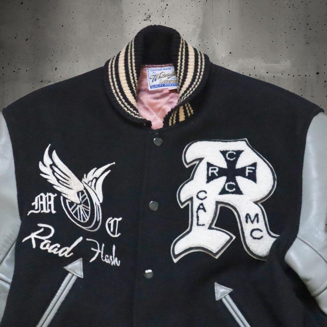 ホワイツビル/WHITESVILLE スタジャン セミデコ 袖革 サイズ40