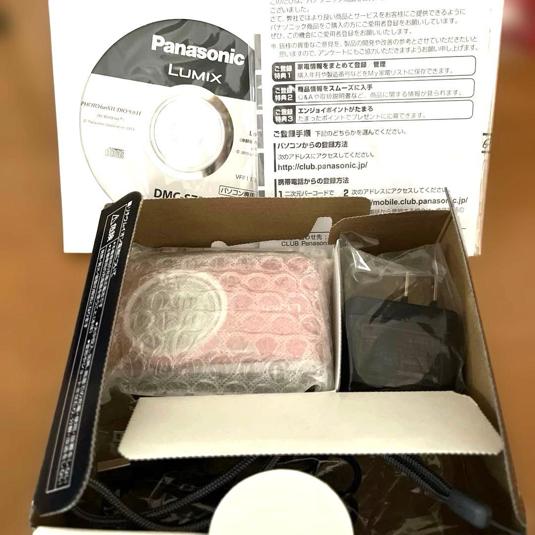 ゆ*う様 Panasonic / 【中古】LUMIX DMC-SZ3 ピンク 付