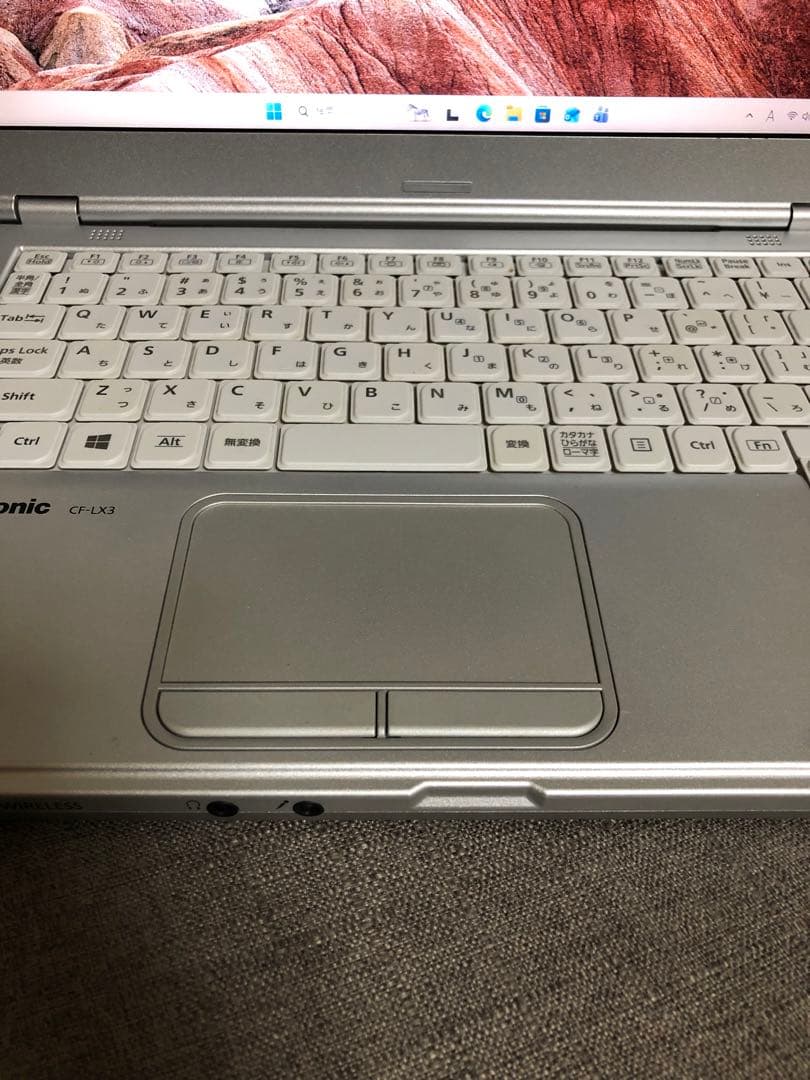 【美品】Let's note CF-LX3 SSD 大画面 バッテリー：良好⑥