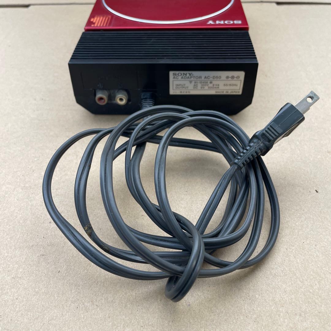 お*か様 SONY コンパクトディスクプレーヤ D-50 ACアダプター AC-