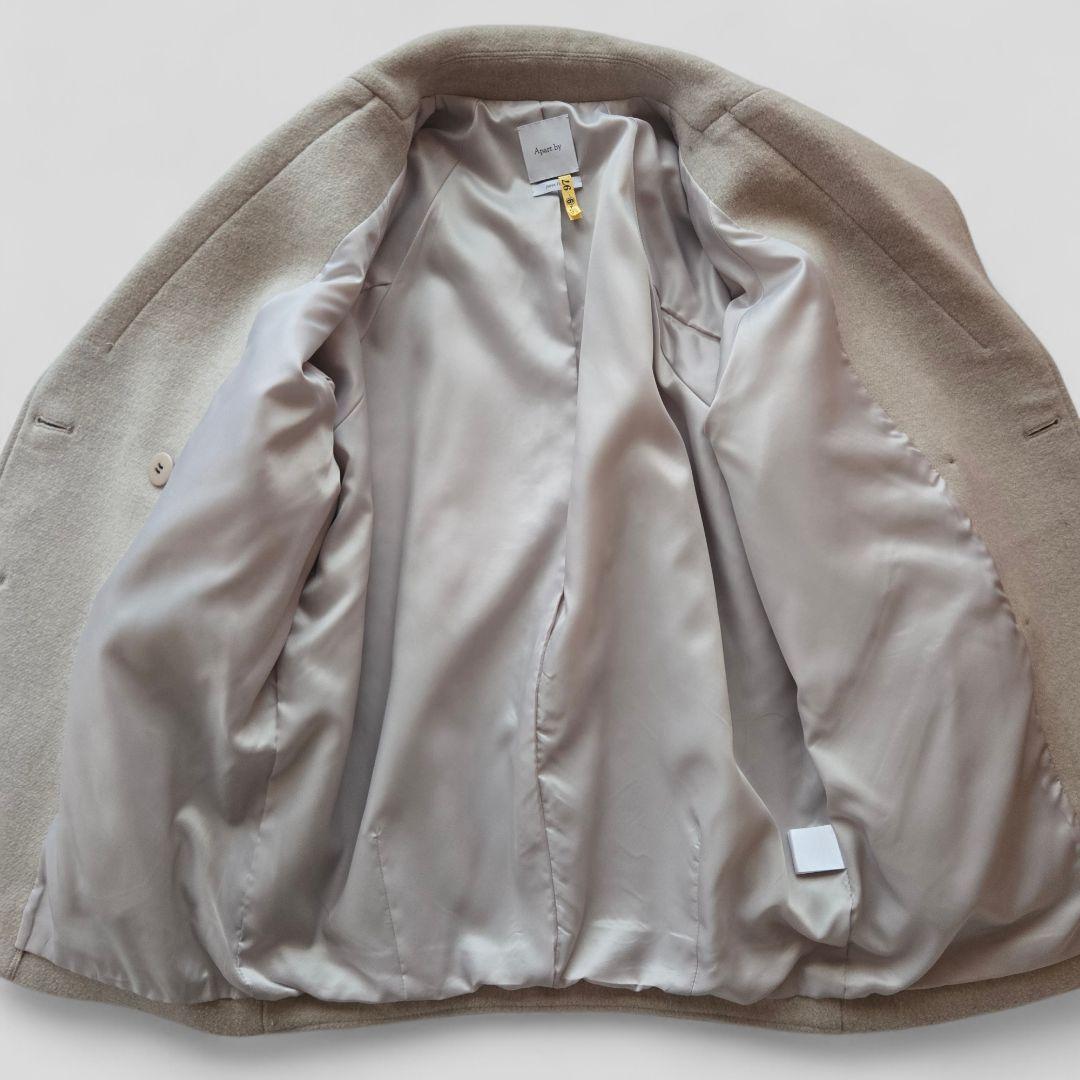 A part by アパートバイ スーパー100メルトンジャケットコート