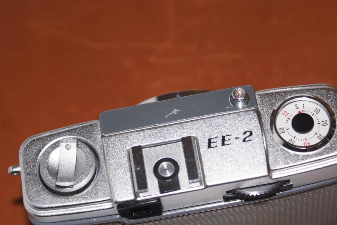 ラグランスリーブ【整備品】オリンパス　ペンEE-2　フィルム試写あり