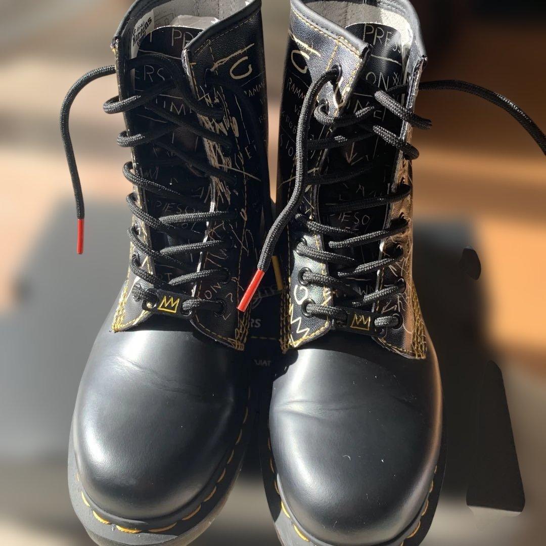 靴 Dr.Martens 60years jean-michel Basquiat