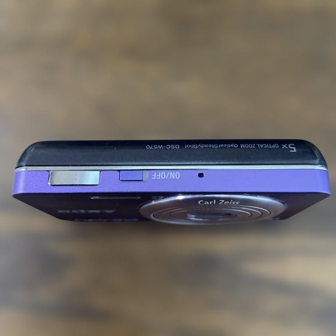 Sony Cyber-Shot DSC-W570 パープル
