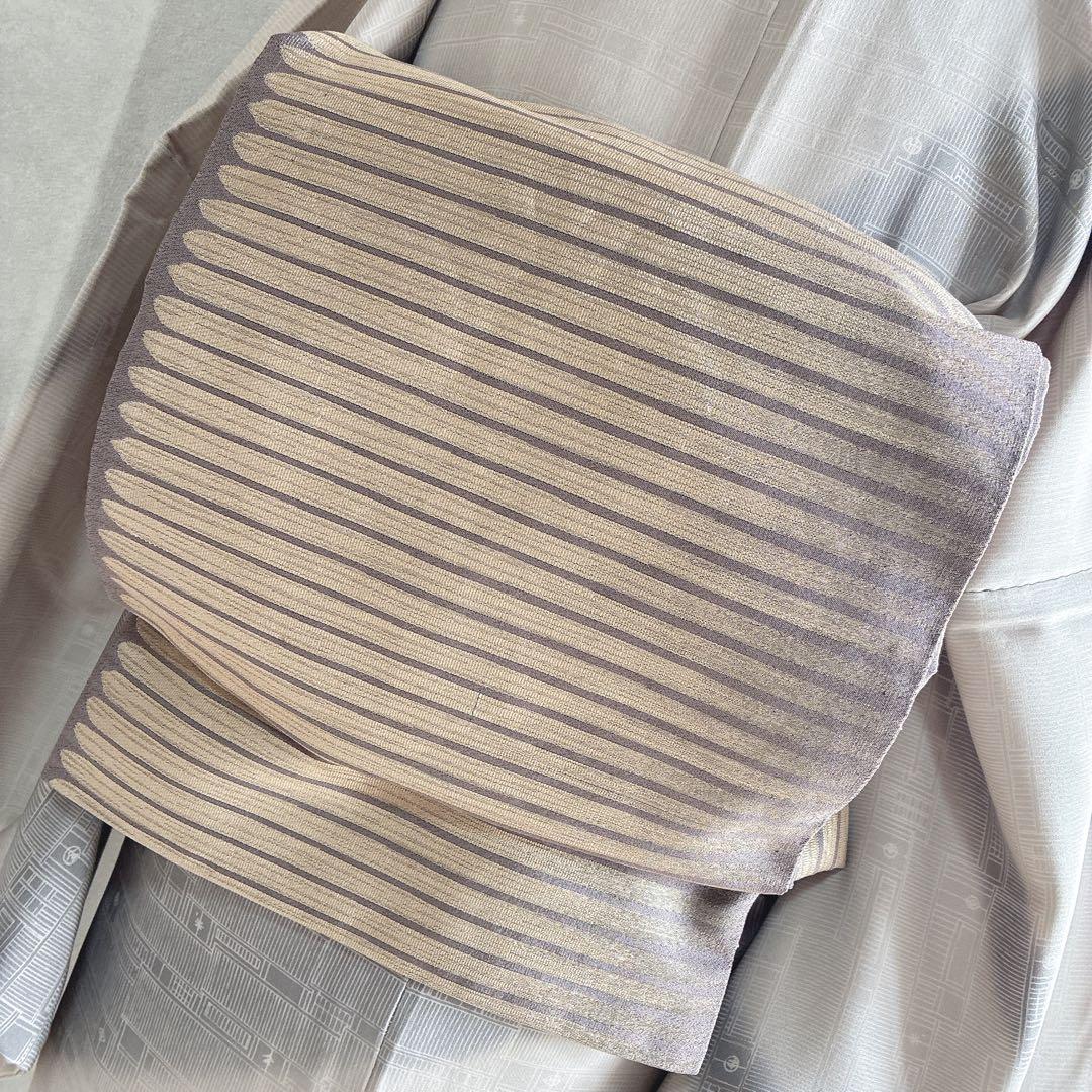 付け下げ　フルセット　着物　正絹　トールサイズ　訪問着　刺繍　粋シンプル　J8