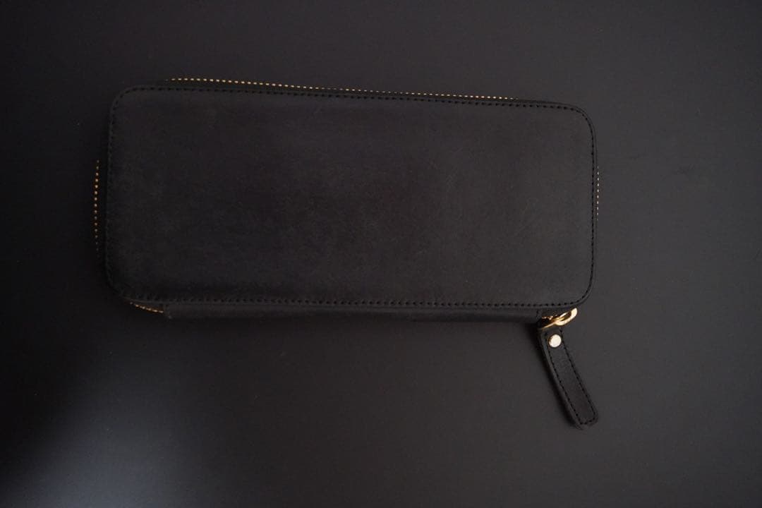 バハギアアンドクラフト　ラウンドジップペンケース