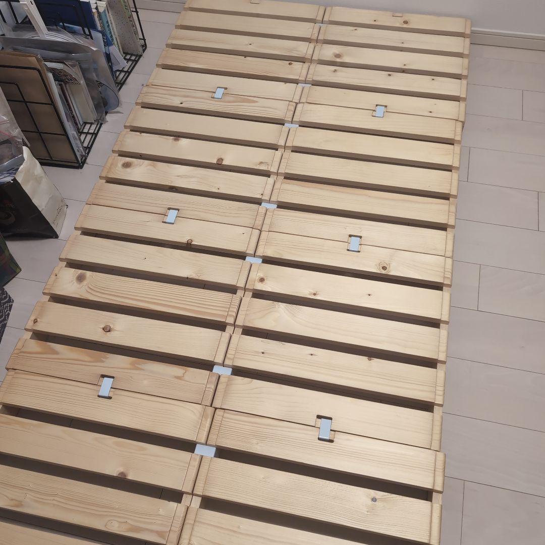パレットベッド用パレット8個　シングルベッド　パレット　すのこベッド　ローベッド
