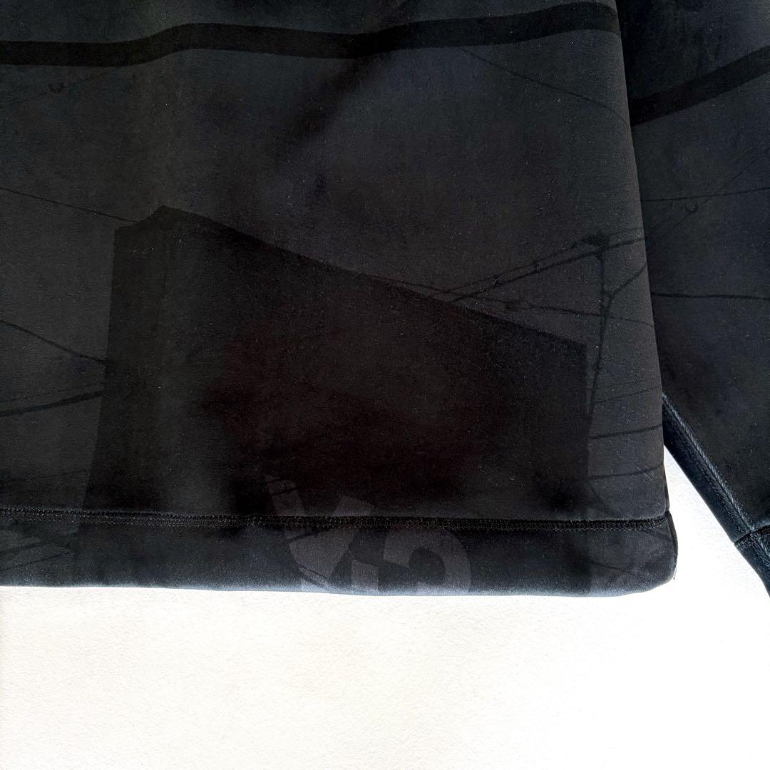 Y-3 VELVET SPACER ZINE ハーフジップ グラフィック