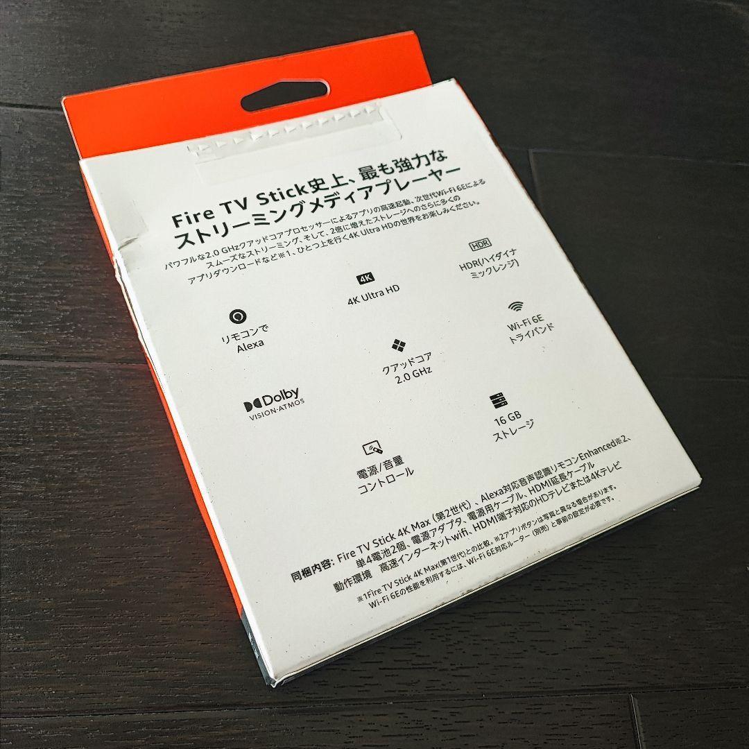 新品未開封 Fire TV Stick 4K Max 16GB Wi-Fi 6E