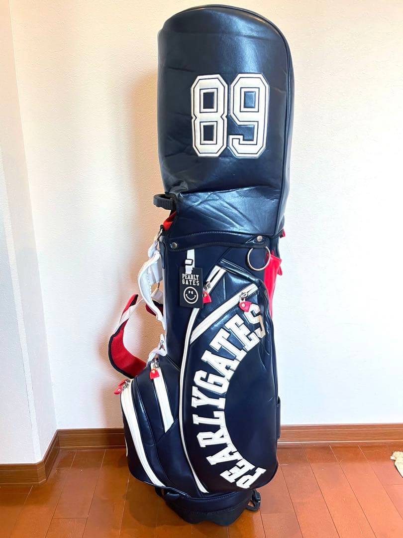 【限定色】PEARLY GATESパーリーゲイツ キャディバッグ トリコロール