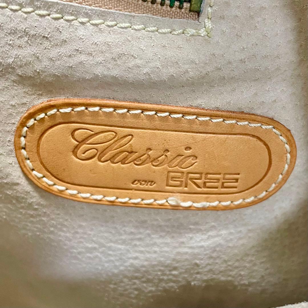 BREE ブリー ヌメ革 2way ハンドバッグ ブリーフケース A4収納可