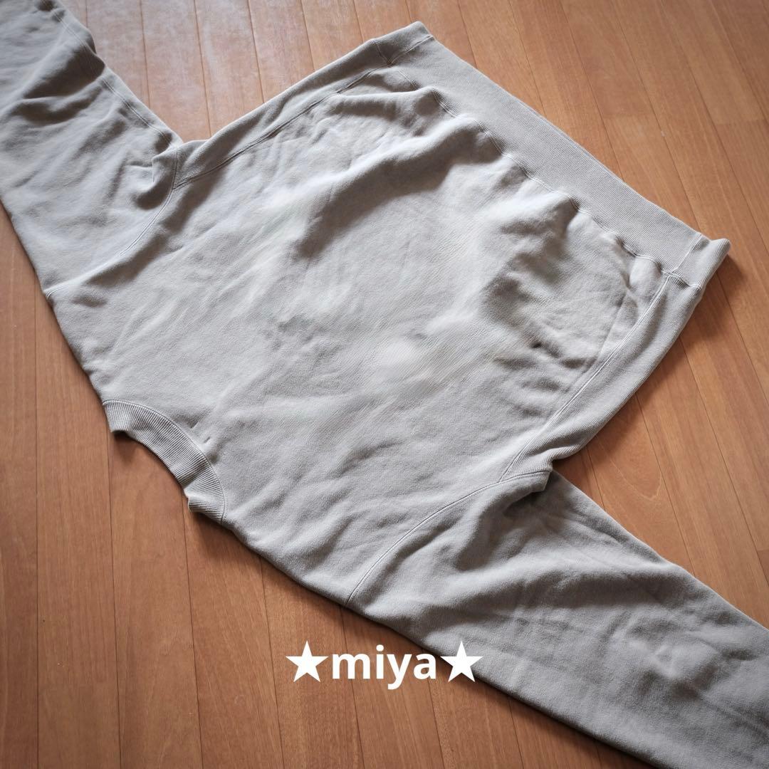 トップス A.PRESSE / Vintage Half Zip Rib Collar