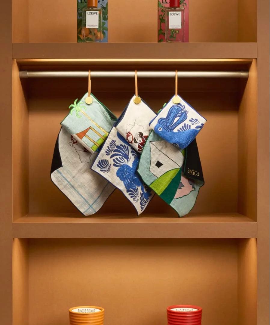 LOEWE ロエベ ロエベ クラフテッド・ワールド展 ハンカチ タオル