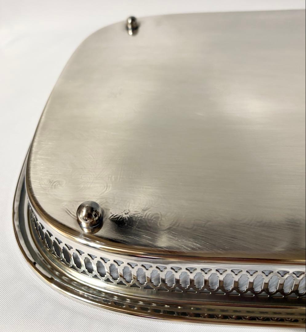 ONEIDA オネイダ シルバープレート silverplate トレイ 盆