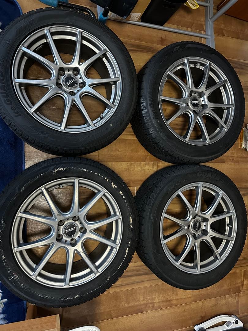 ヨコハマタイヤ iceGUARD iG60 スタッドレスタイヤ＋アルミ4本セット