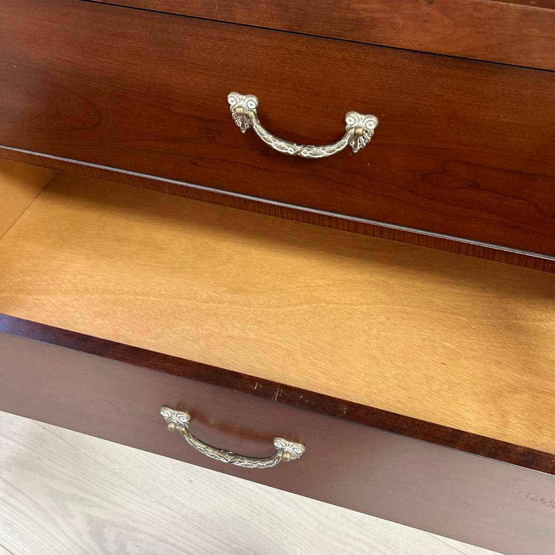 美品アンティークドレクセルテレビ収納キャビネットヴィンテージボードチェストタンス