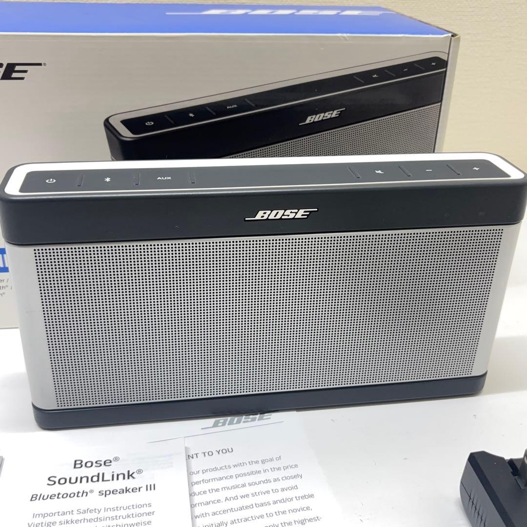 BOSE SoundLink III 美品 Bluetoothスピーカー