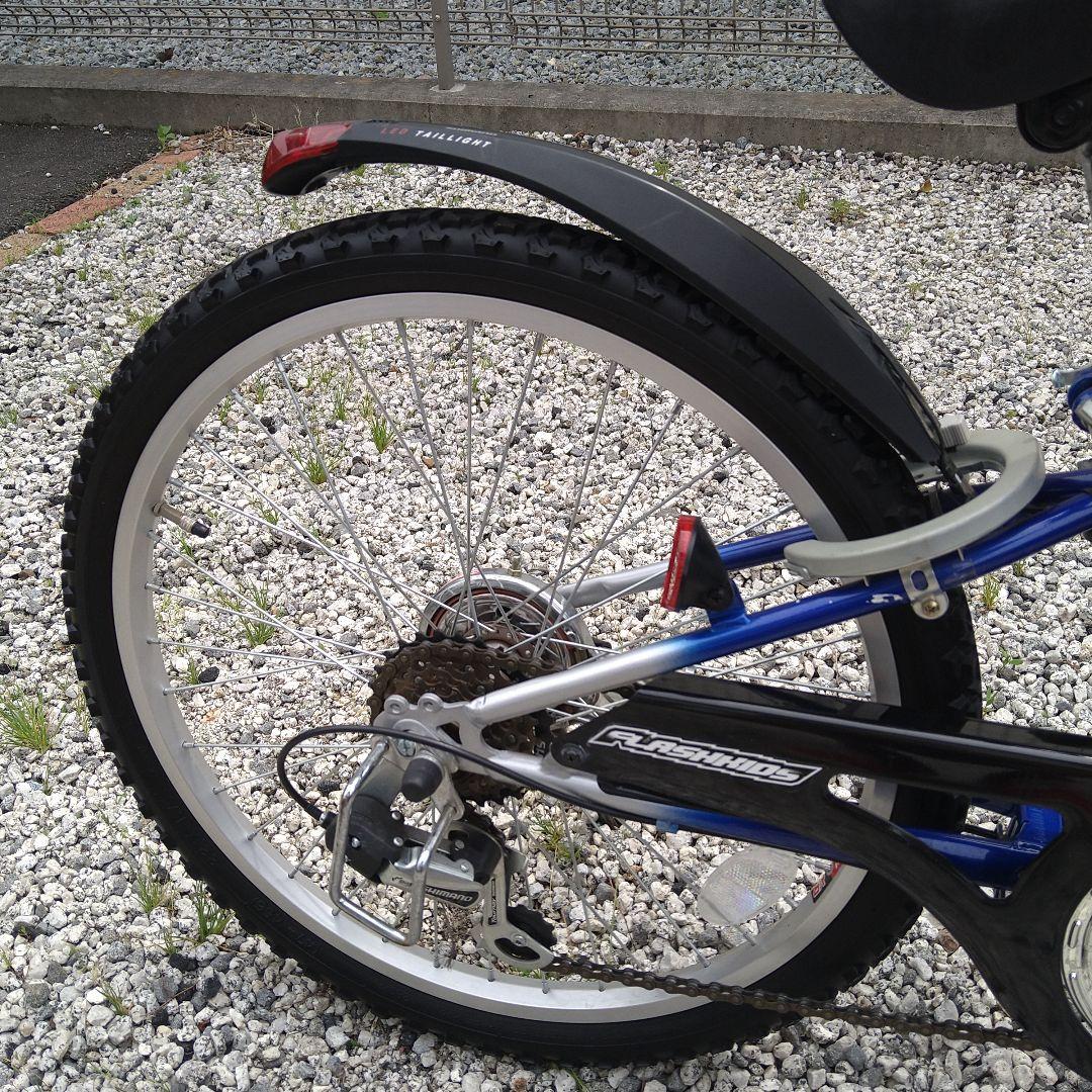 （Qray出品）中古美品 子供用自転車 22インチ フラッシュキッズ