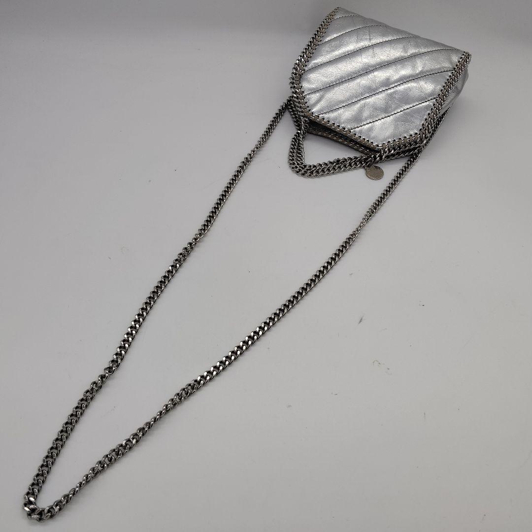 極美品 ステラマッカートニー ファラベラ タイニー シルバー