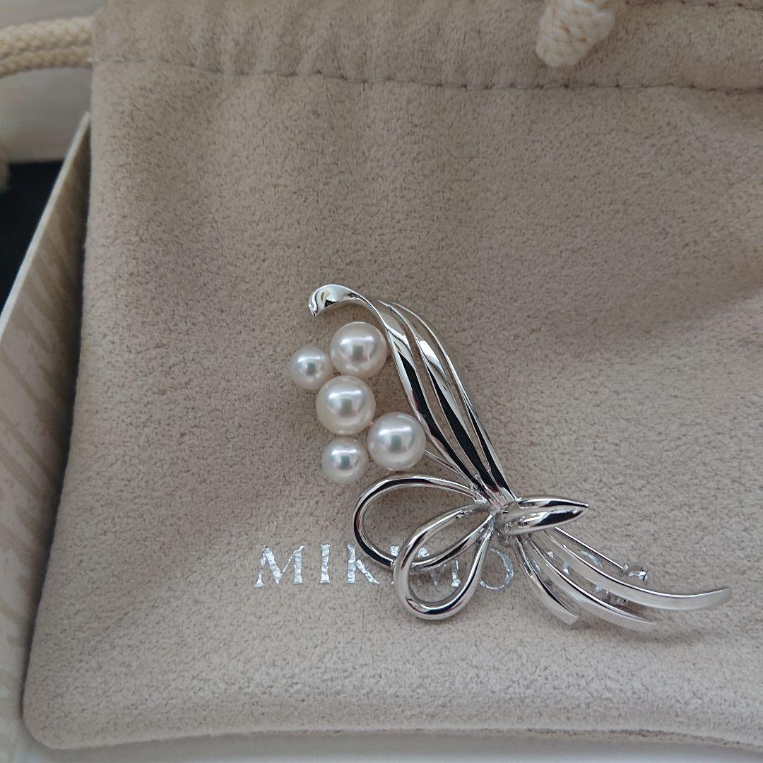 MIKIMOTO 花束 ブローチ