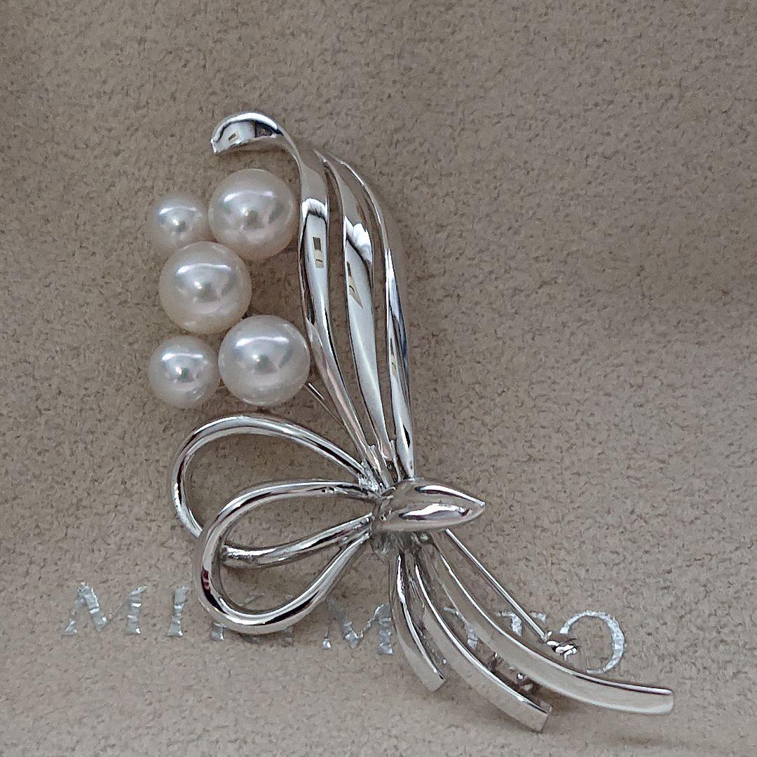 MIKIMOTO 花束 ブローチ