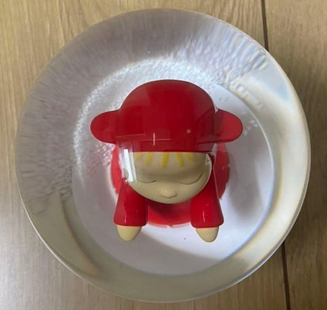 【新品】 奈良美智 スノードーム レッド Little Wanderer