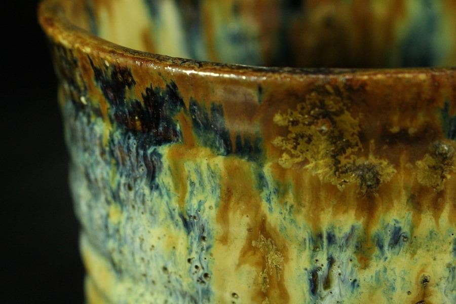 茶道具 鳴海瀬戸水指(K-XA946)