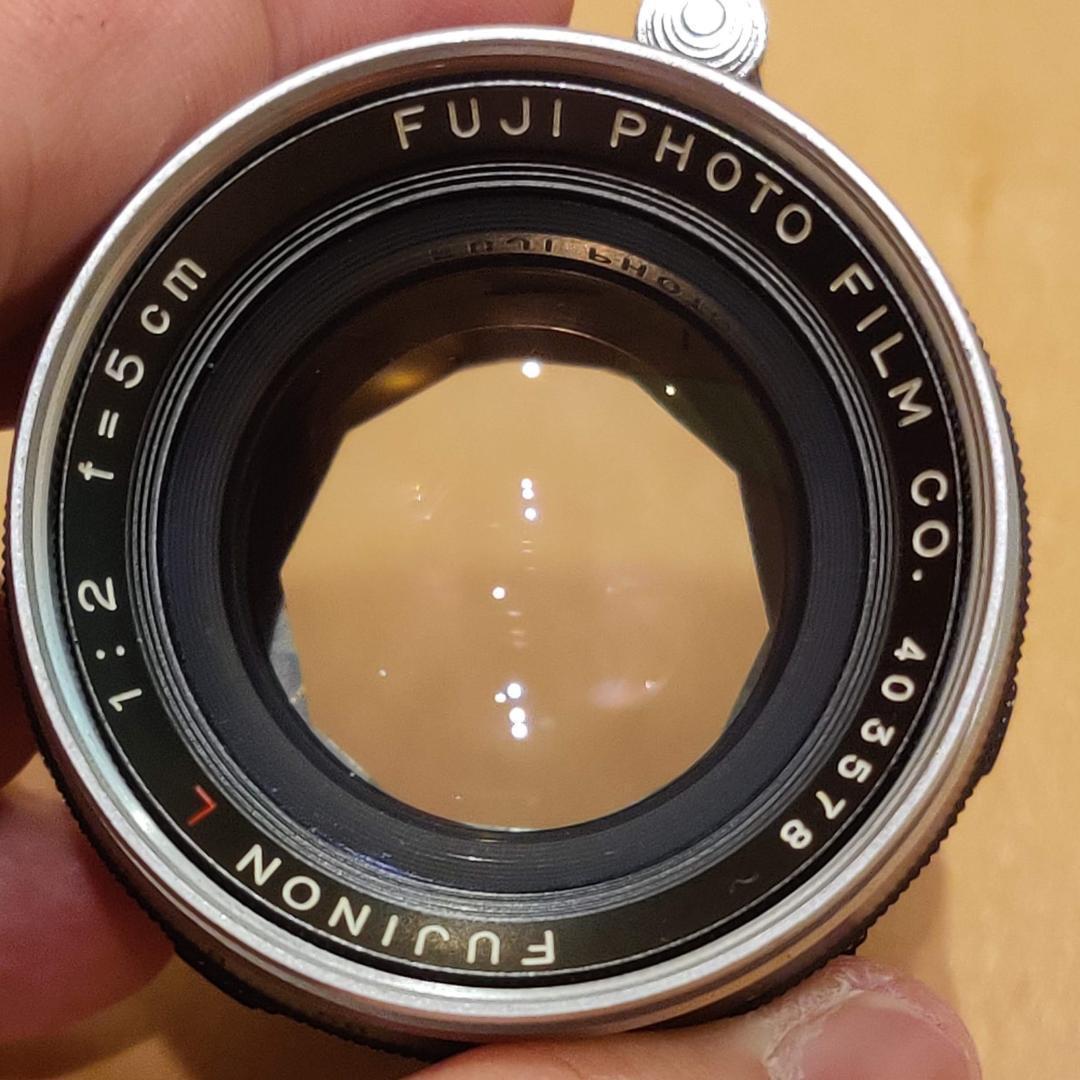 【作例付】ライカＬマウント フジノン FUJINON 5cm f/2