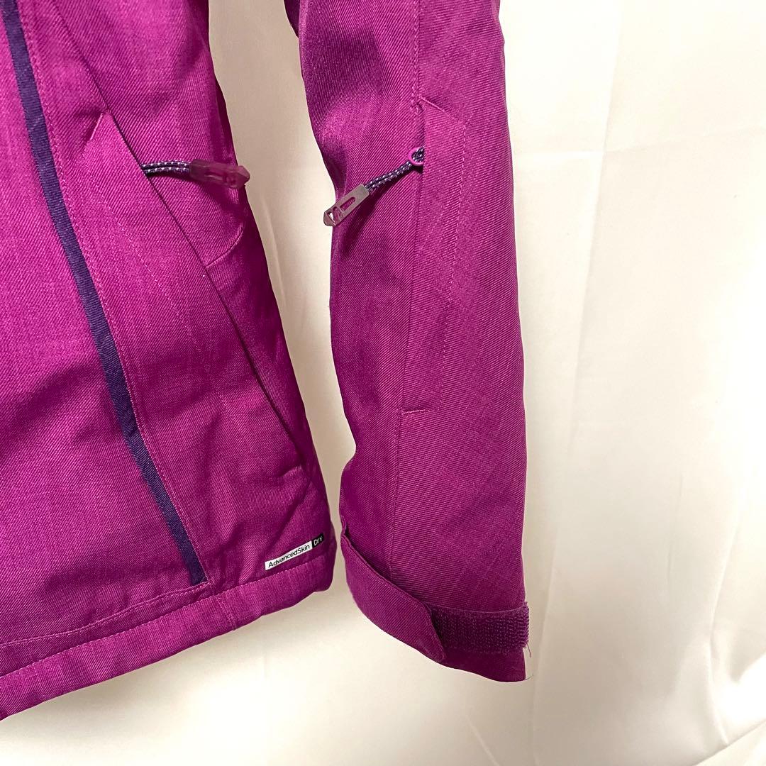 【美品】 salomon サロモン スノーボードウェアS 紫