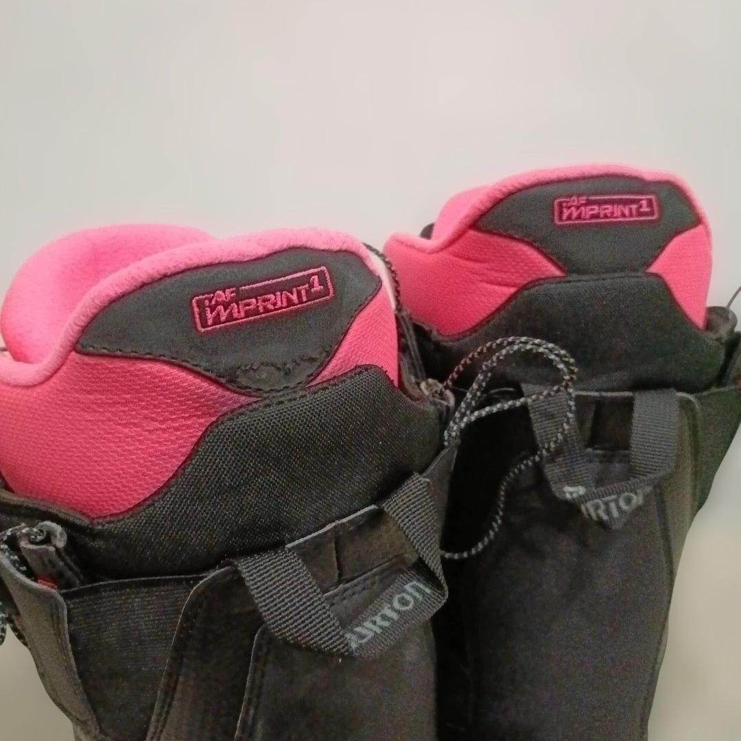 Burton Moto スノーボードブーツ ブラック/ピンク