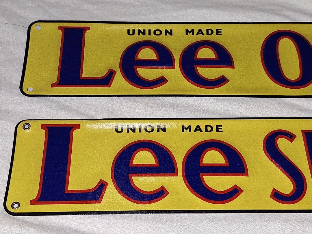 オ*ン様 デッド リー 看板 3枚セット 新品 未使用 40's 50's 復刻