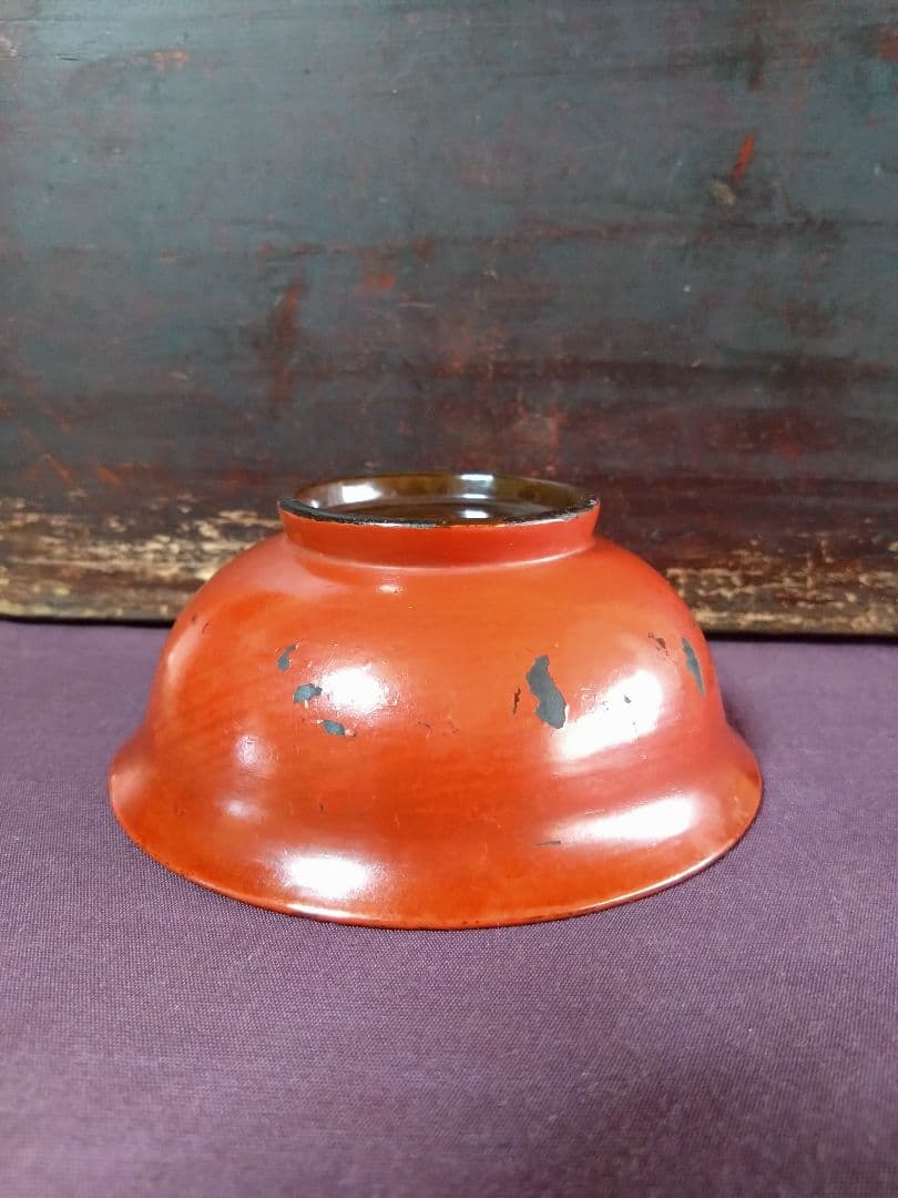 桃山時代 根来椀 （その５） 茶道具