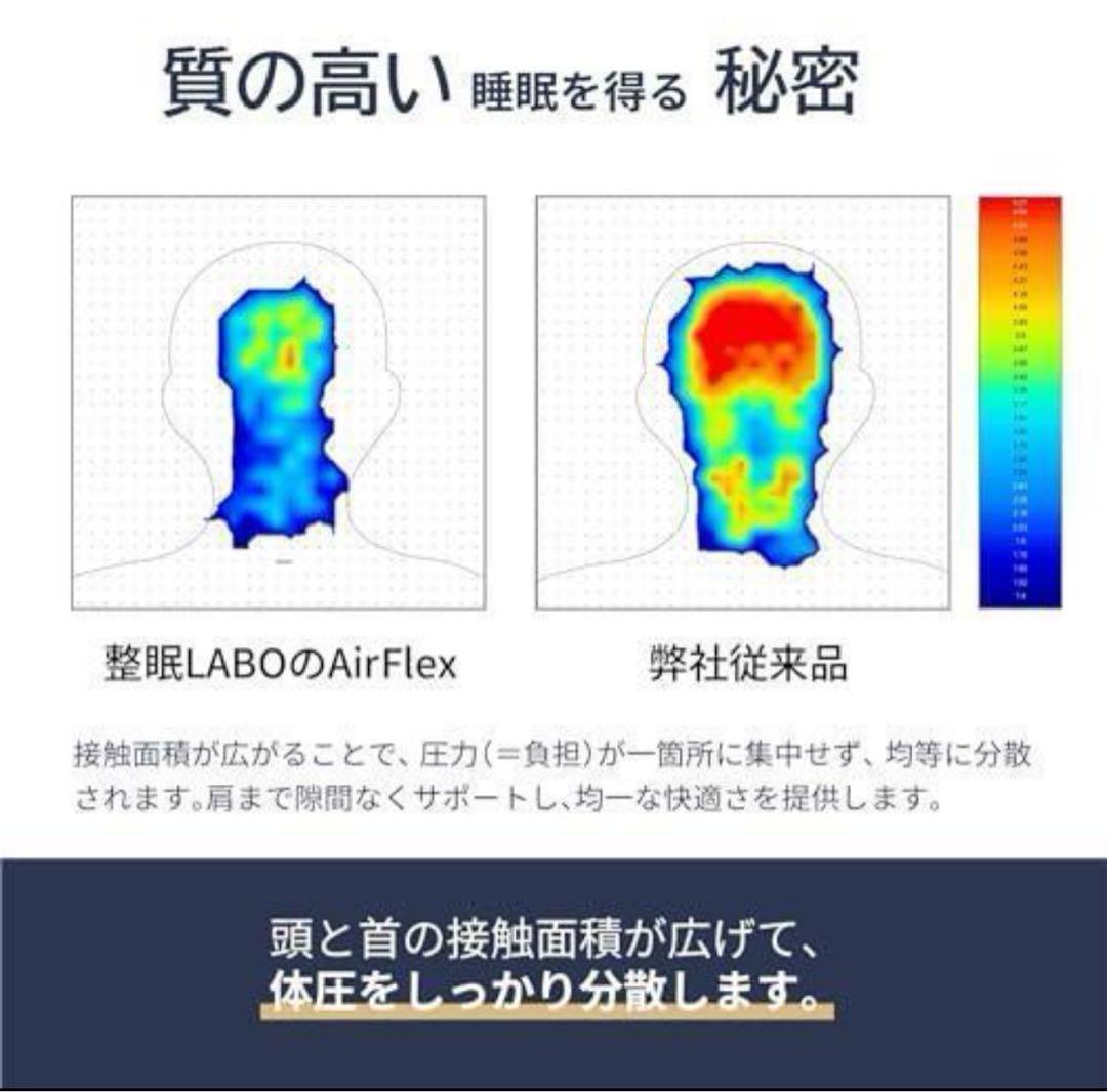 枕の臭い対策に！　枕　無重力ピロー　高さ調整可能