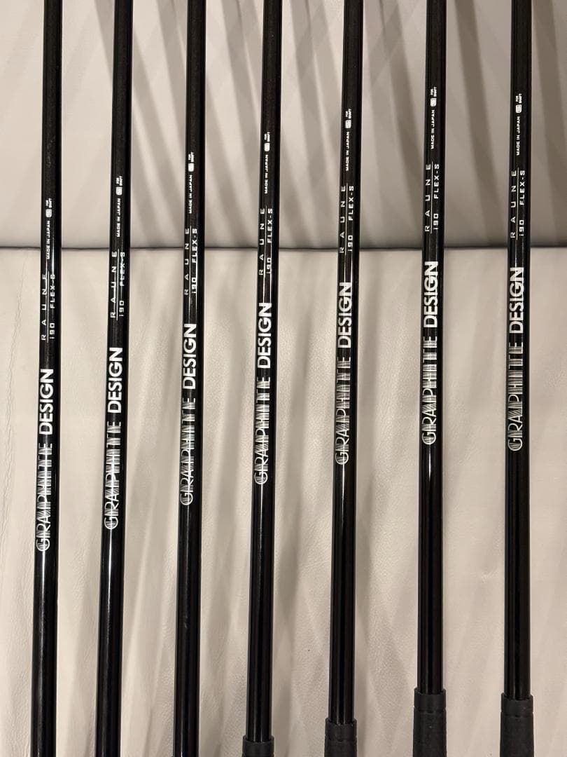 極美品 三浦技研 純鉄限定 CB-302 RAUNE i90S 7本セット