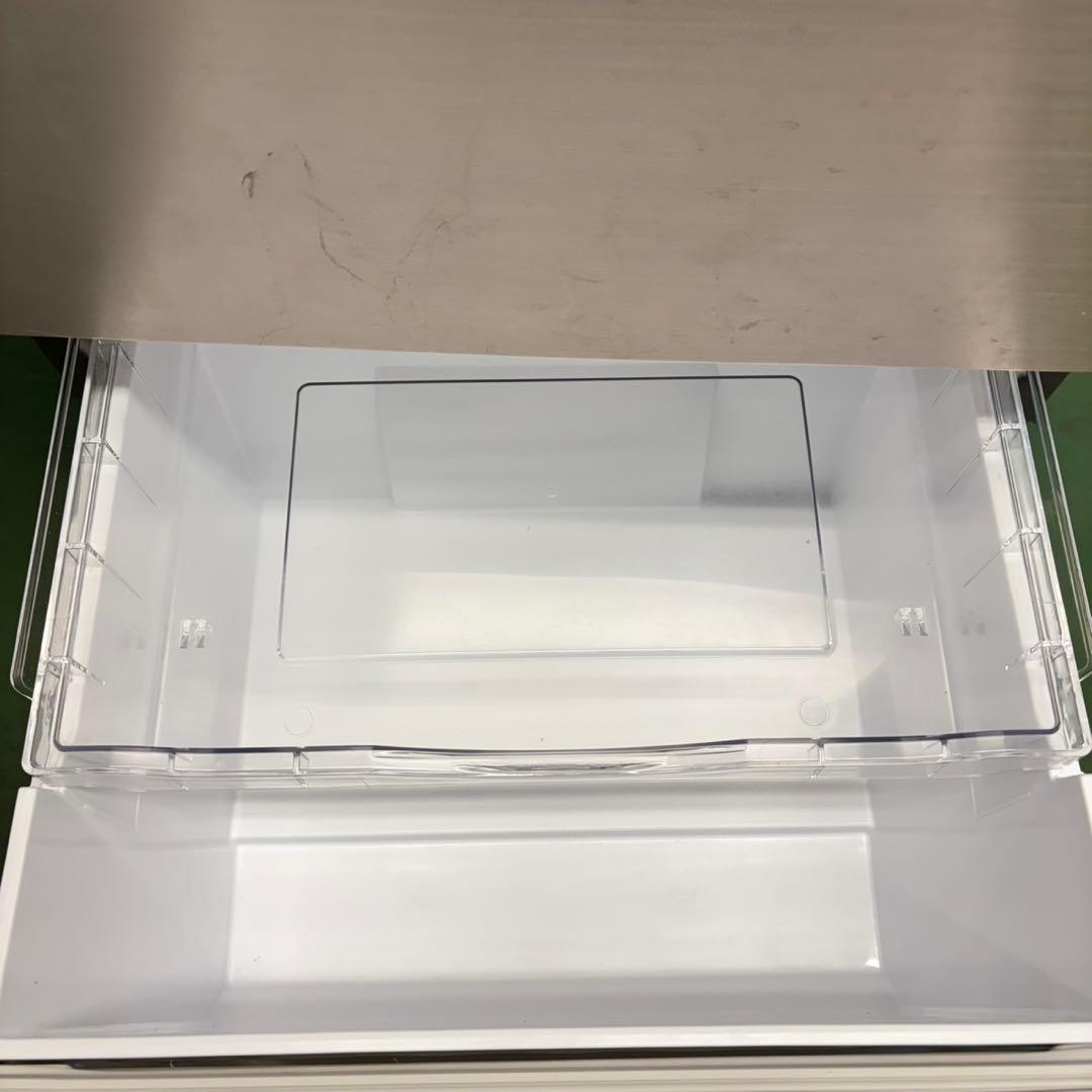 517日立 大型冷蔵庫 300L強 自動製氷 1〜4人暮らし用 左開き　シルバー