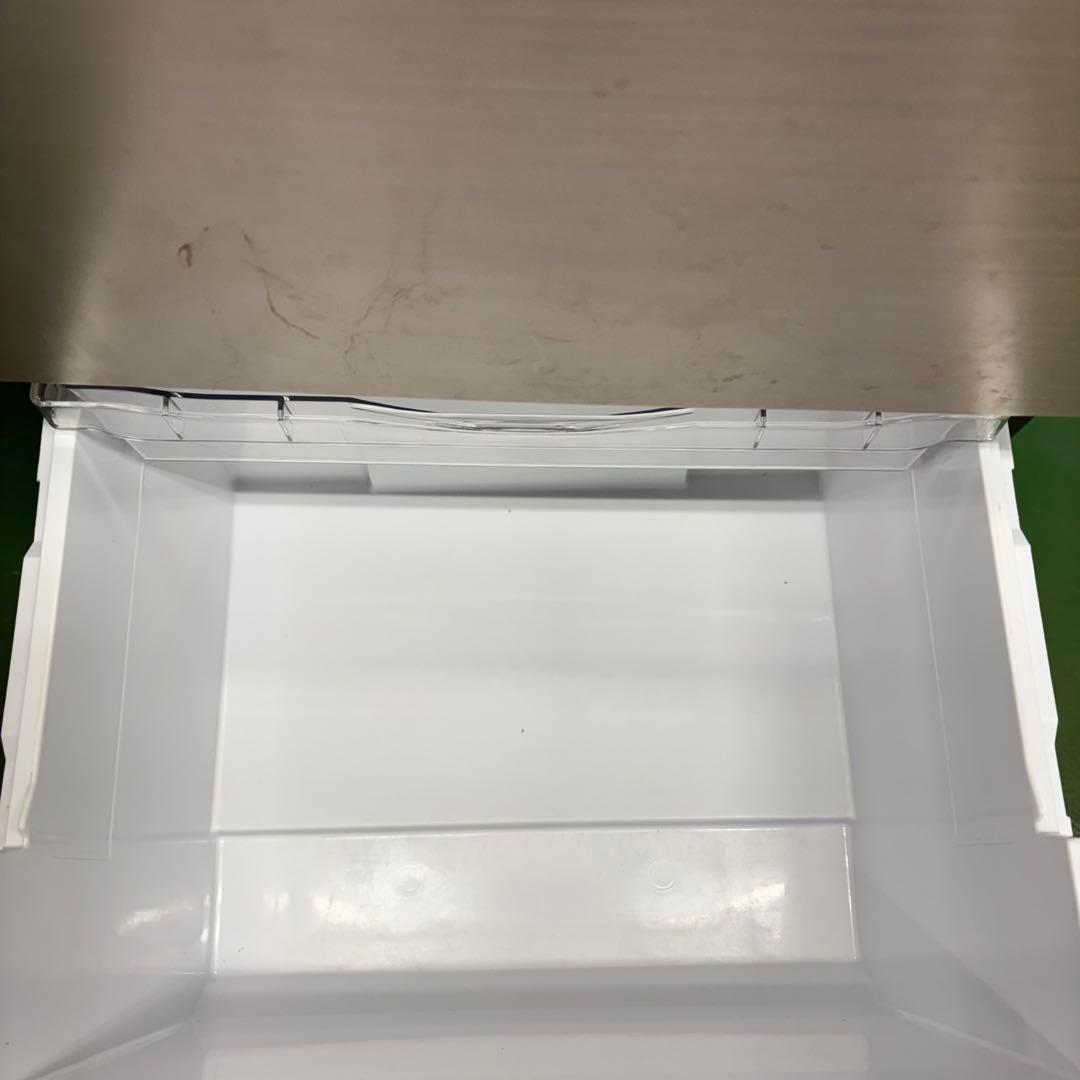 517日立 大型冷蔵庫 300L強 自動製氷 1〜4人暮らし用 左開き　シルバー