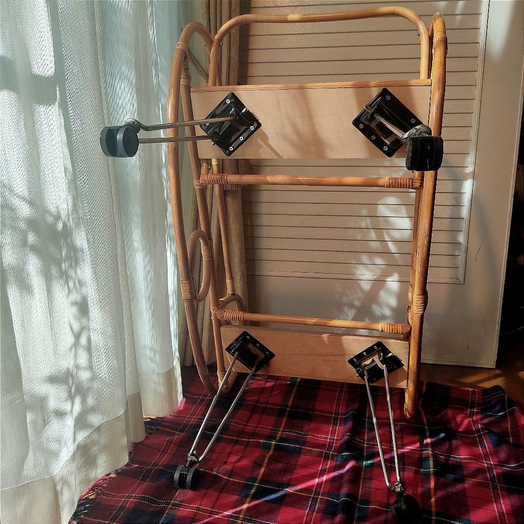 揺りかご　揺り籠　ラタン　籐　レトロ　クーハン　クーファン　バスケット　籠