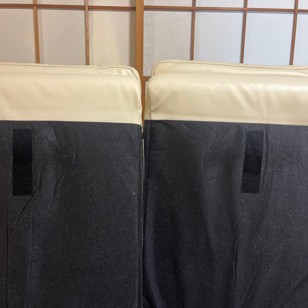 ニトリ2人掛けソファー　ベージュ系