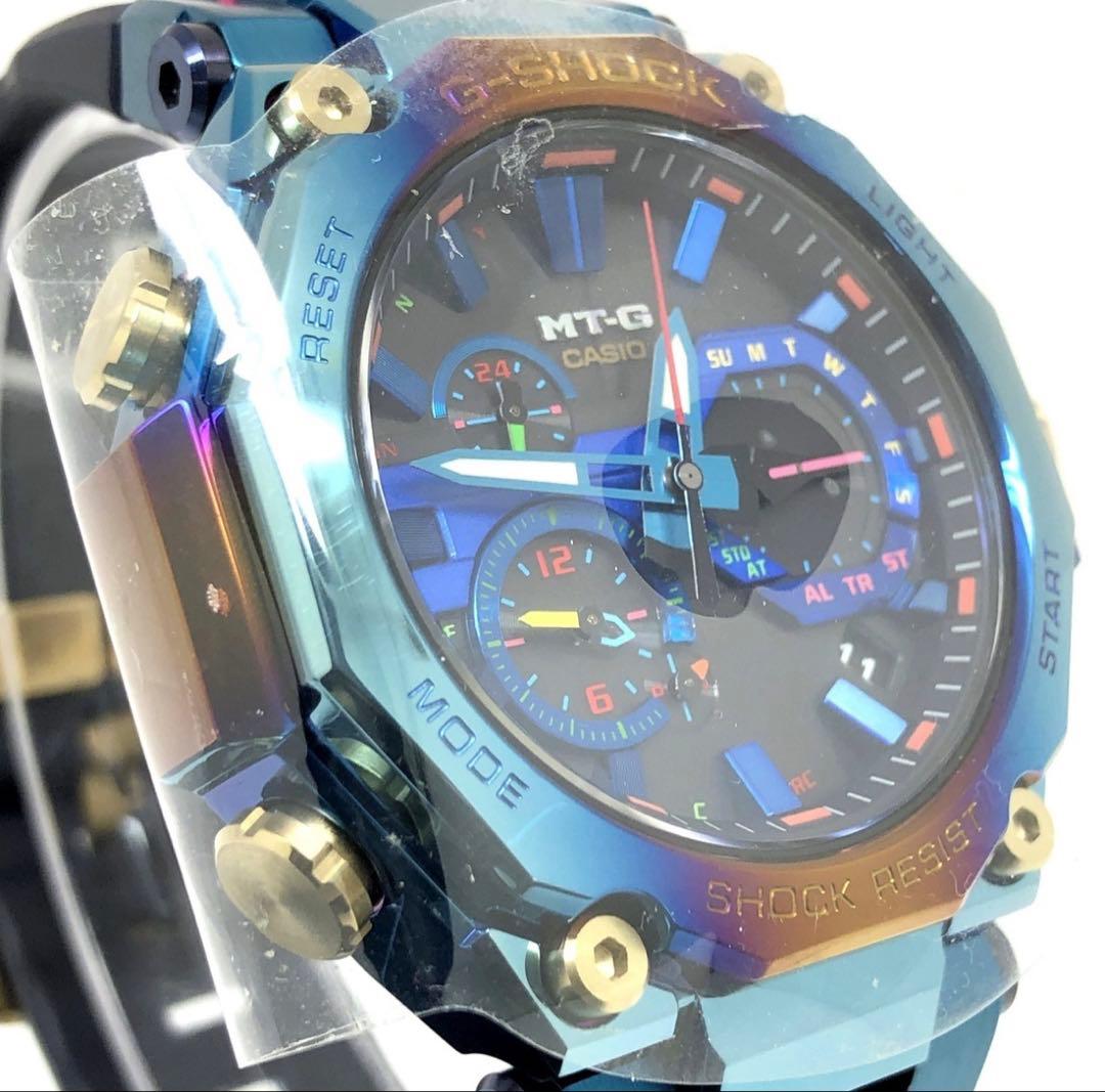 未使用 G-SHOCK MTG-B2000PH-2Aブルーフェニックス 鳳凰